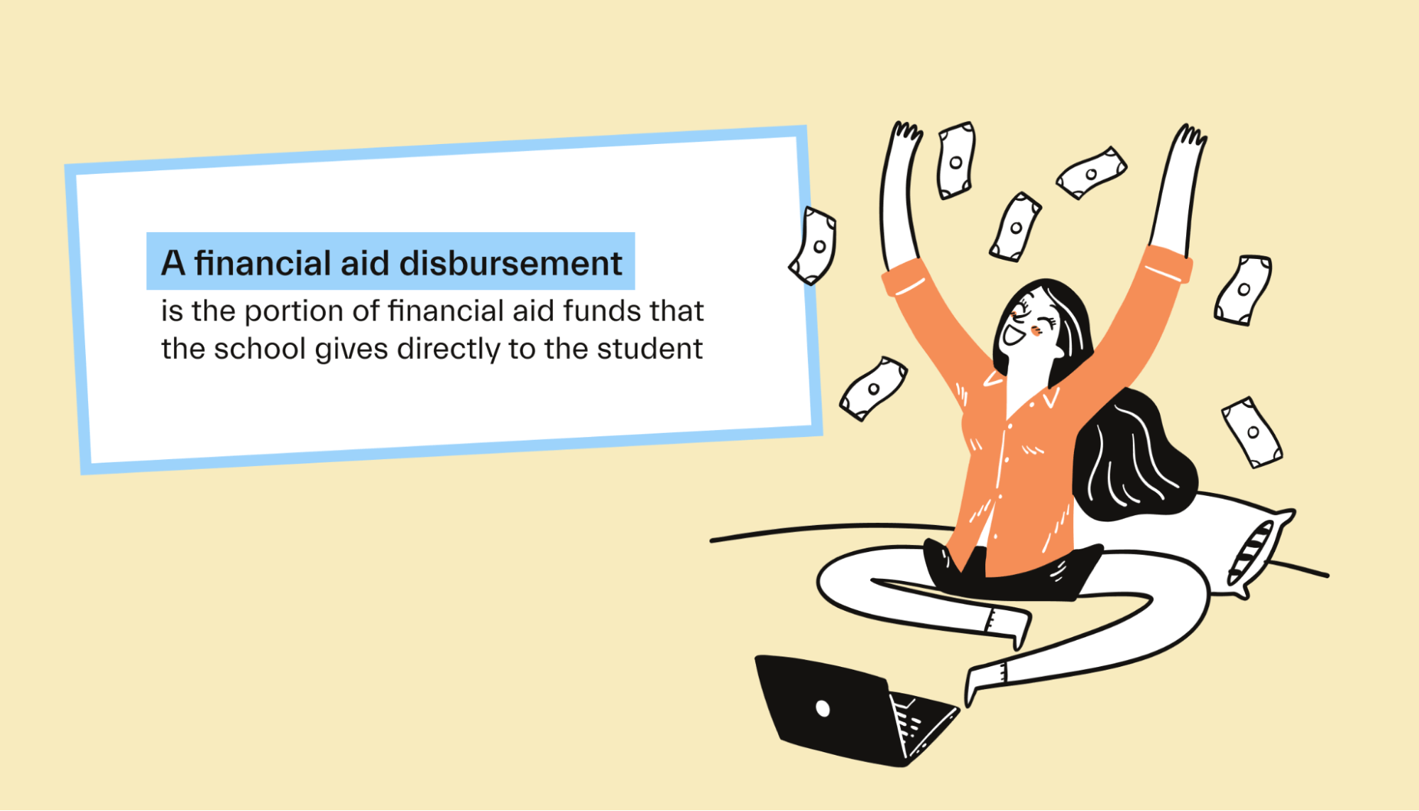 How financial aid disbursement works