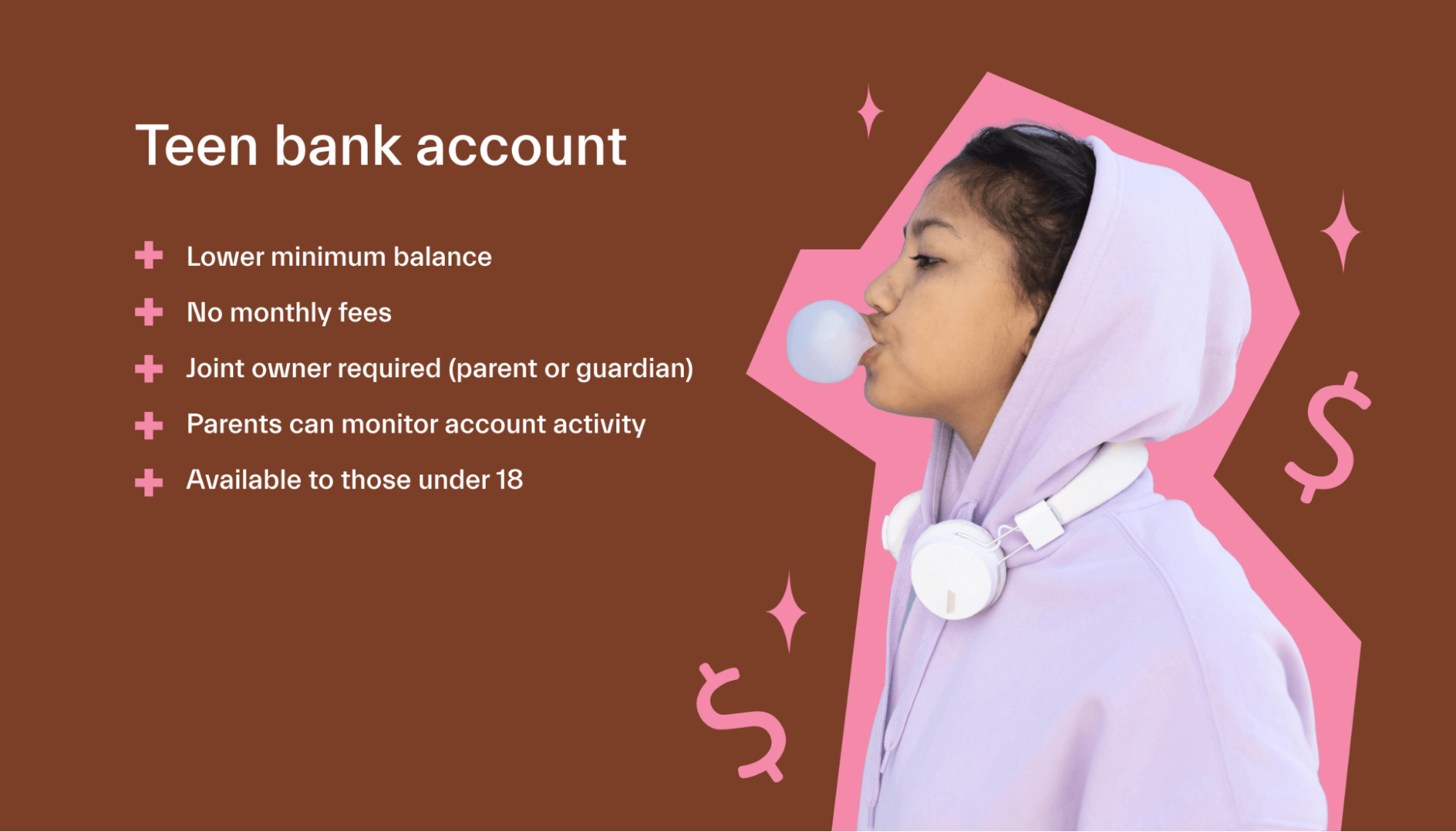 Teen bank account