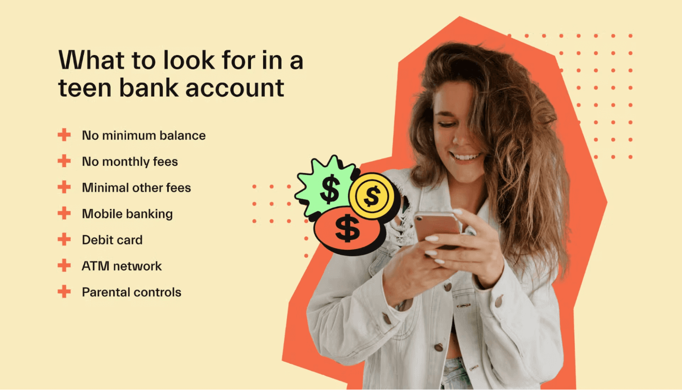 What to look for in a teen bank account