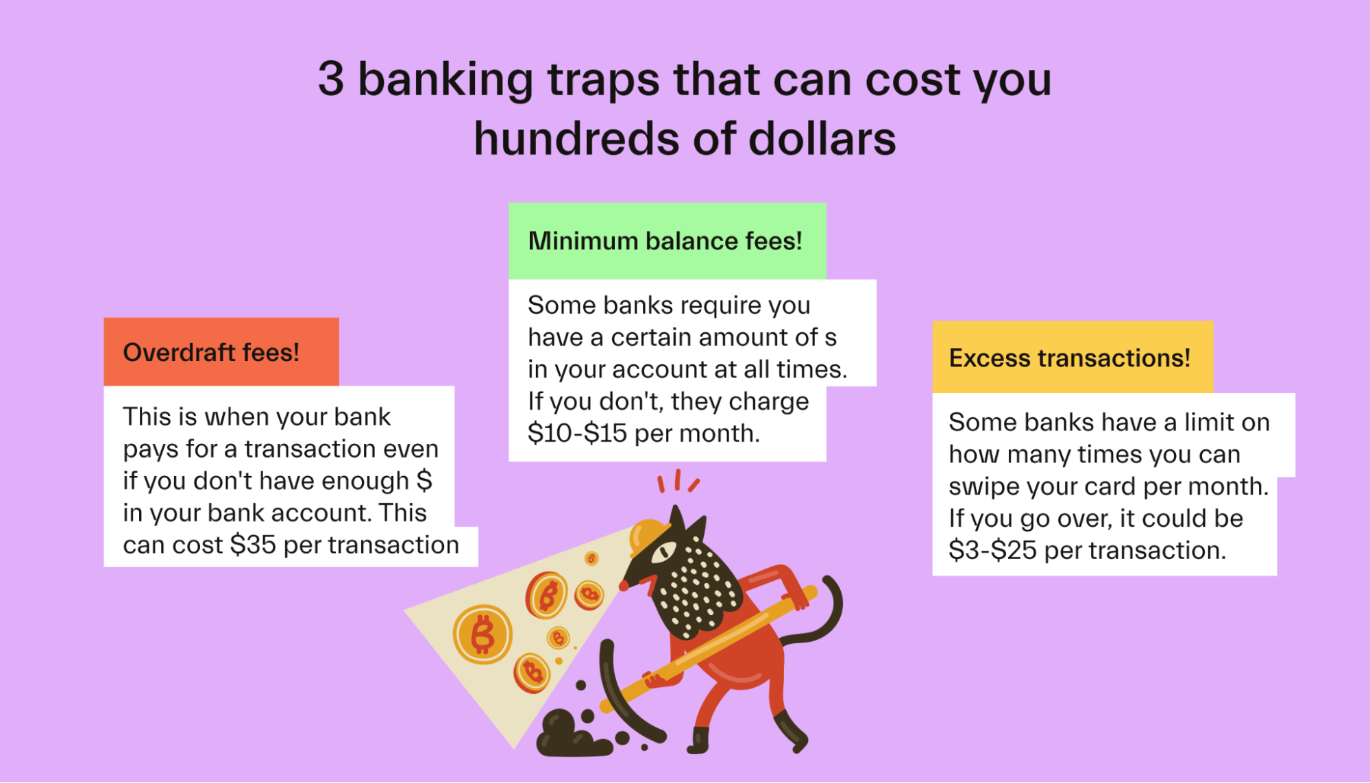 3 Banking Traps that Can Cost You Hundreds of Dollars
