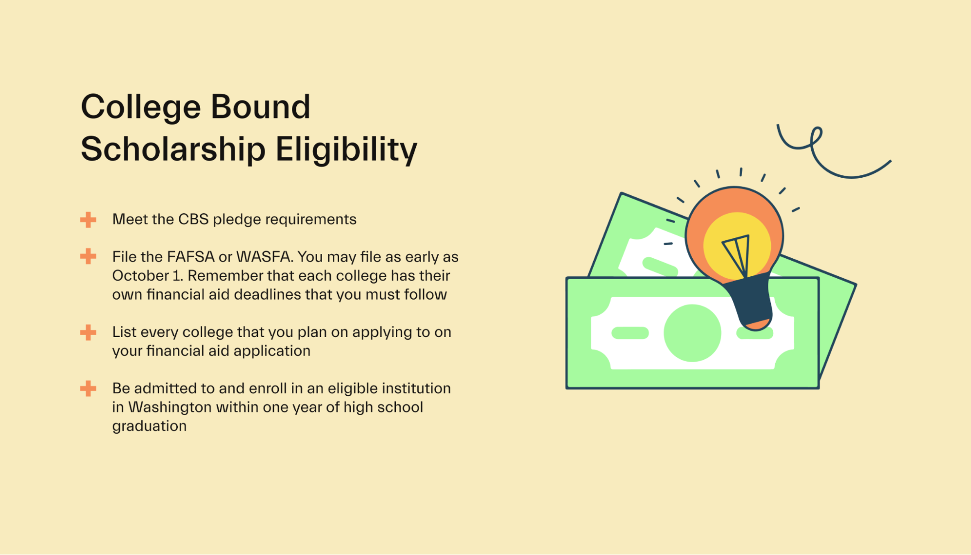 College Bound Scholarship Eligibility