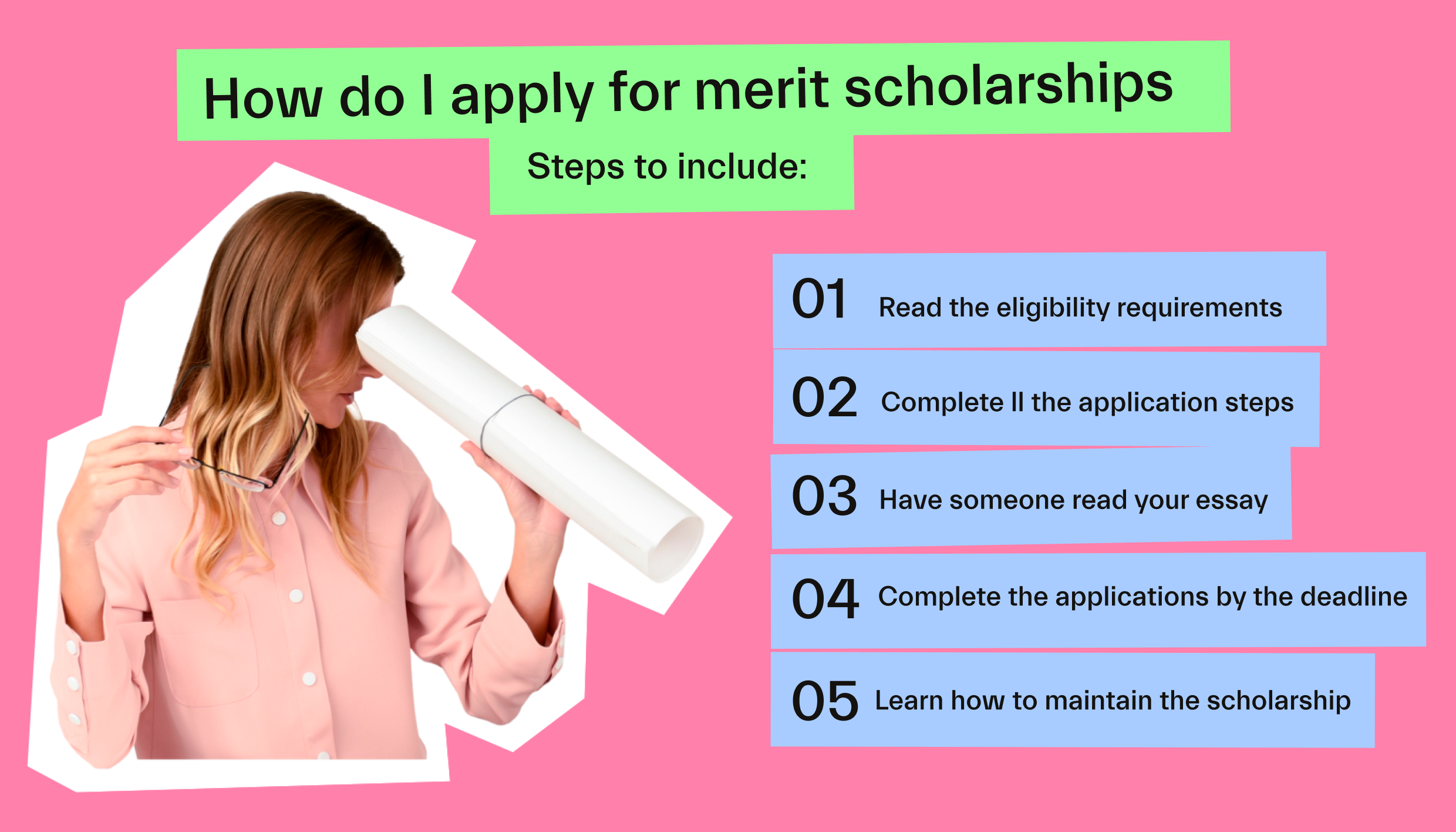 How to Apply For Merit Scholarships
