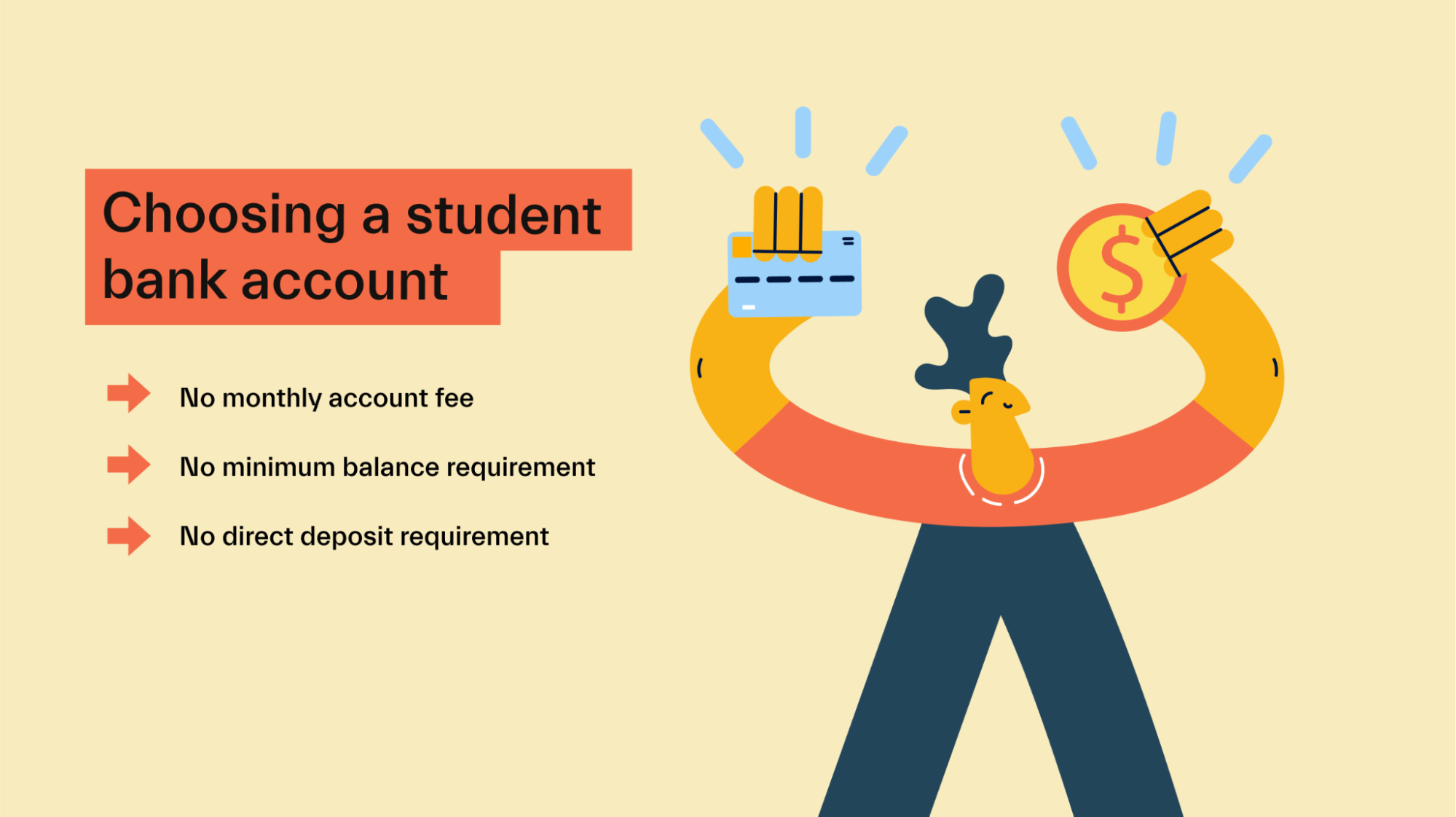 Choosing a student bank account